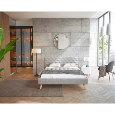 Ourbaby bed kalifornia grey prírodná sivá