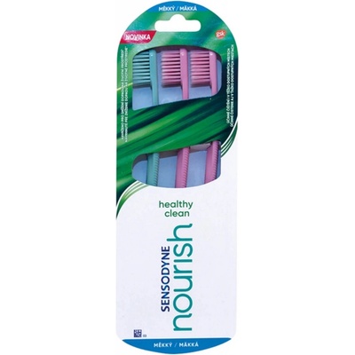 Sensodyne Nourish Healthy Clean Soft 3 ks