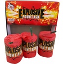 Fontána Explosive 3 ks