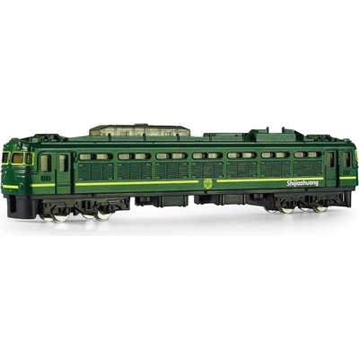 Rappa Метален локомотив, зелен, 15 см