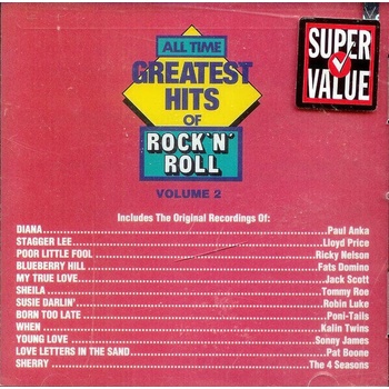 Various Artists - All Time Greatest Rock & Roll 2 (CD) (715187752528)