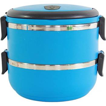 APT Termo jedlonosič so sklopnými ušami 2x 0,7l modrý