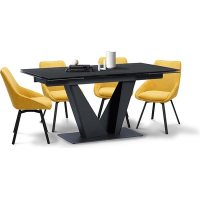 Carmen Разтегателна трапезна маса bardo - сива (3531022)