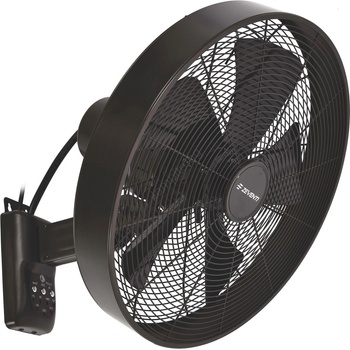 ZEVENTI - Стенен вентилатор freeze 50w/230v черен/кафяв + дистанционно управление (zv0019)