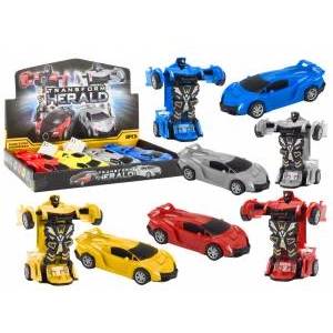 LEAN Toys Auto Robot 2in1 Transformation Sports Car Drive