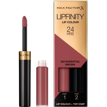 MAX Factor Lipfinity 24HRS Lip Colour дълготрайно червило 4.2 g нюанс 350 Essential Brown