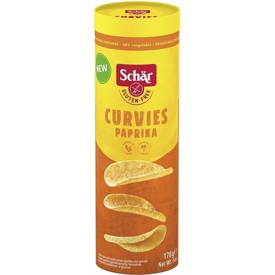 Schär Curvies paprika bezlepkové 170 g