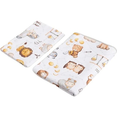 Sensillo Бебешки спален комплект от 2 части Sensillo - Зодиакални знаци, 100 x 135 cm (SILLO-437943)