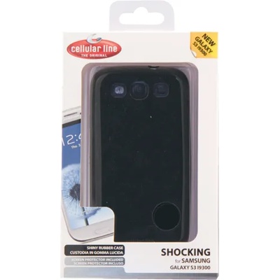 Cellularline Shoking case за Samsung Galaxy S3 I9300 черен