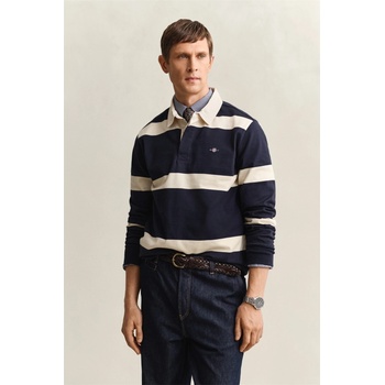 Gant Gant Striped Rugger Sn62 - Evenng Blue 433