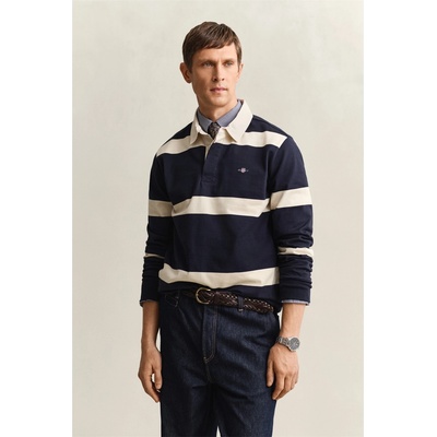Gant Gant Striped Rugger Sn62 - Evenng Blue 433