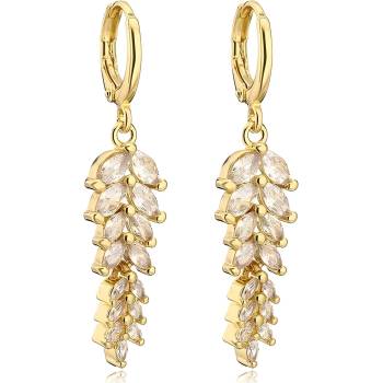 HARAHU Обици mi-29335 - Златни kp29335 (mi-29335)