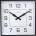 NeXtime Стенен часовник Be Square арабски цифри (3294AR)