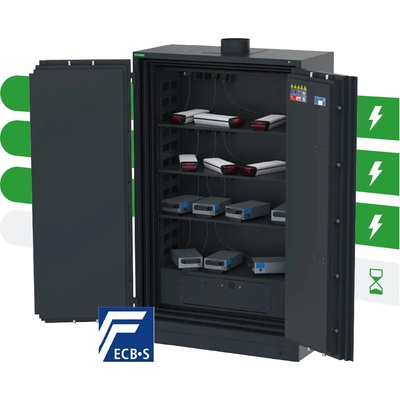 Batteryguard HE XL-20 (20 zásuvek, 400 V, průběžné a postupné nabíjení)