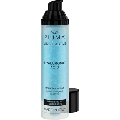 Piuma Přírodní s kyselinou hyaluronovou pro zdravé dásně 50 ml