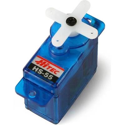 Hitec HS-55 BULK 1 ks nebalené s příslušenstvím