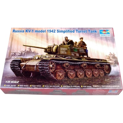 Trumpeter Russian KV-1 model 1942 Simplified Turret Tank 1:35