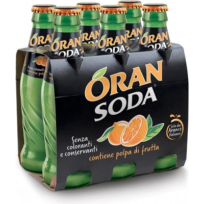 Lemon soda oransoda italska limonáda 6 x 200 ml