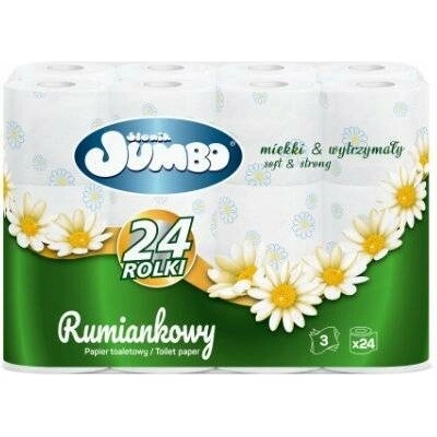 Sloník JUMBO heřmánek 3-vrstvý 24 ks