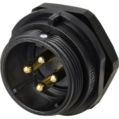 Weipu SP2112 / P 4 guľatý faston, 1 ks