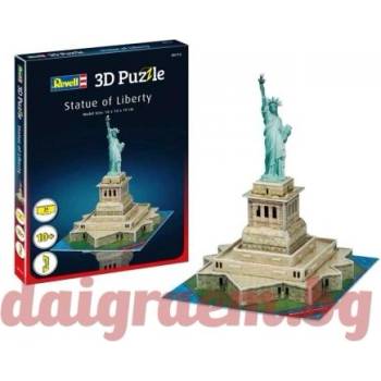 Image 1 of Revell 3D пъзел Revell 00114 - Статуята на свободата (R00114)