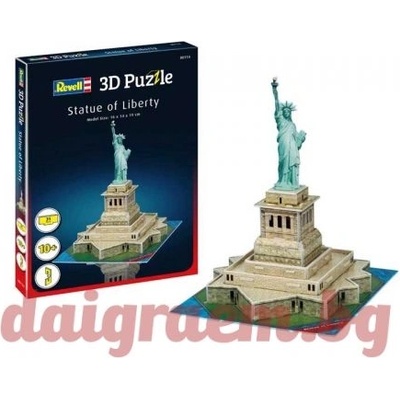 Revell 3D пъзел Revell 00114 - Статуята на свободата (R00114)