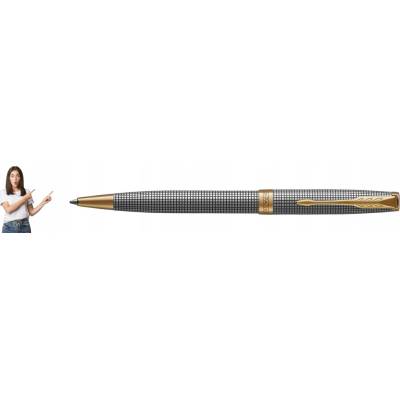 Parker 1502/5231492 Royal Sonnet Silver Chiselled GT