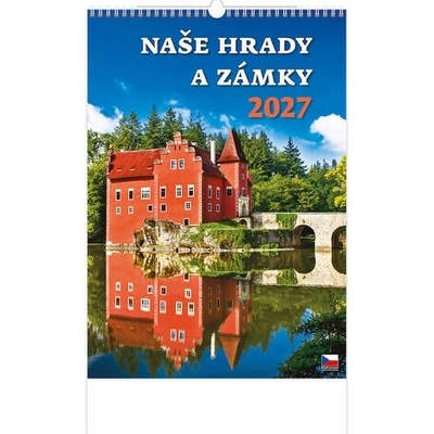 Naše hrady a zámky nástěnný Helma 2027