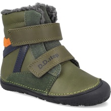 D.D.Step D.D.Step detské BAREFOOT ZIMNÉ TOPÁNKY 073 EMERALD