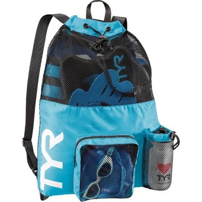 TYR big muммy mesh bag черно/синьо