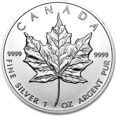 Royal Canadian Mint The Stříbrná mince Canadian Maple Leaf 2012 1 oz