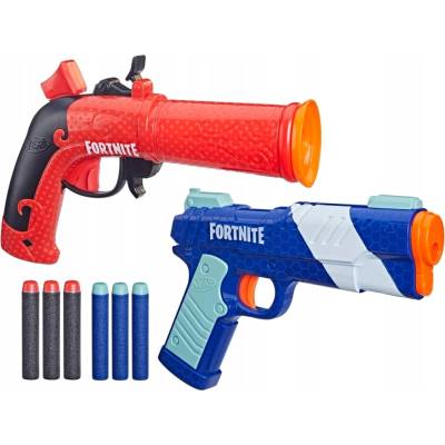 Pištoľ NERF Fortnite 2 ks viacfarebný plastový