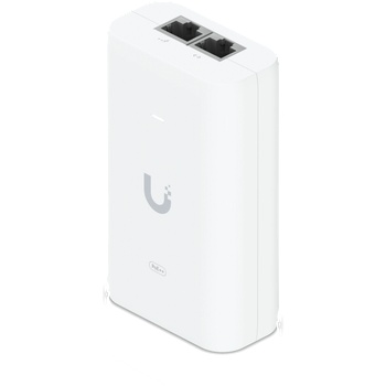 Ubiquiti U-POE-PLUS-EU, U-POE+ адаптер 30W, захранва UniFi PoE+ устройства, Съдържа RJ45 вход за данни (U-POE-PLUS-EU)