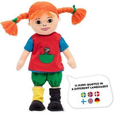 Pippi Langstrumpf hovoriaca bábika 40 cm