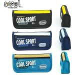 S-Cool Несесер с 2 ципа scool cool sport, празен