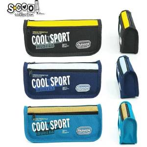 S-Cool Несесер с 2 ципа scool cool sport, празен