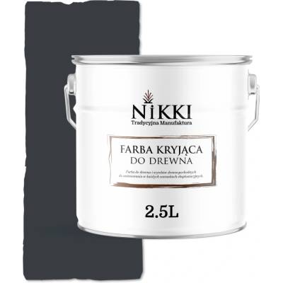 BARVA NA DŘEVO KRYCÍ NA DVEŘE RENOVACE, ODSTÍN ANTRACIT RAL7016 POLOMATNÁ 2,5L