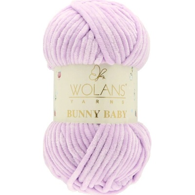Wolans Bunny Baby 15 pastelově fialová
