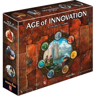 Capstone Games Настолна игра Age of Innovation - Стратегическа
