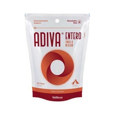 Adiva Entero Small & Medium Dogs 28 tbl.