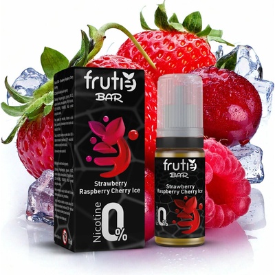 Frutie BAR Strawberry, Raspberry, Cherry Ice 10 ml 0 mg