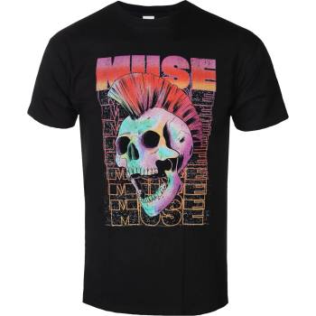 ROCK OFF мъжка тениска Muse - Mohawk Skull - ROCK OFF - MUSETS09MB