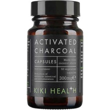 KIKI Health Activated Charcoal 300 mg 50 rostlinných kapslí