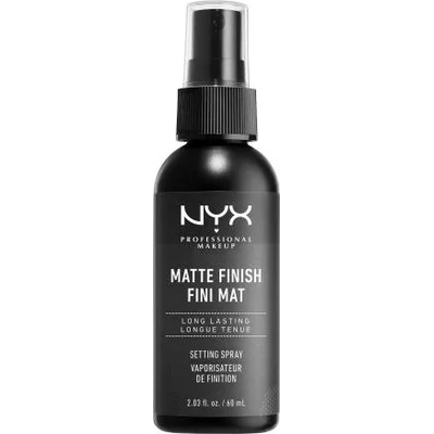 NYX Professional Makeup Matte Finish матиращ спрей за фиксиране на грима 60 ml