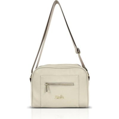 Zellia dámska crossbody kabelka Zlb303 béžovej farby 25 x 18 x 5 cm