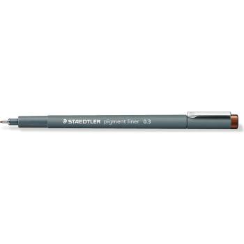 STAEDTLER Тънкописец Staedtler Pigment Liner 308, 0.3, кафяв (22909-А-0.3 КАФЯВ)