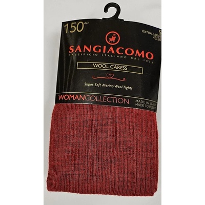 Dámské punčocháče Wool Caress 150 DEN červená