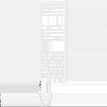 Mexen Mars електрически радиатор 900 x 400 мм, 300 W, бял - W110-0900-400-2300-20 (W110-0900-400-2300-20)