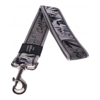 Rogz Silver Gecko XXL - Повод за кучета , 40мм / 50 см. сребрист