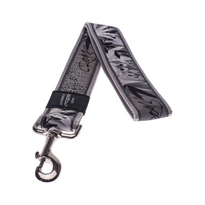 Rogz Silver Gecko XXL - Повод за кучета , 40мм / 50 см. сребрист